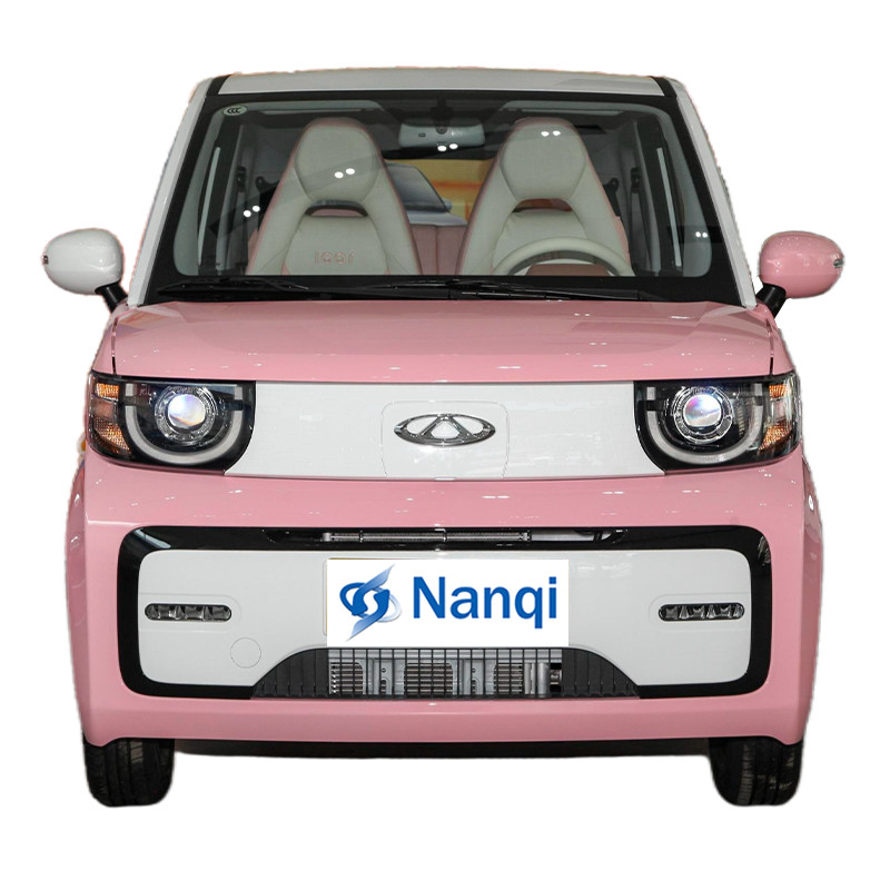 Mini 4 asientos Chery QQ helado EV coche eléctrico puro vehículos de nueva energía